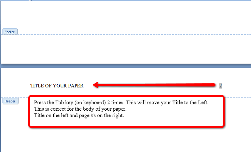 apa style headings example paper