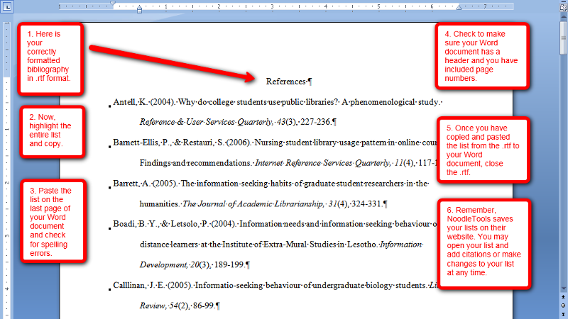 How many names to include in an APA Style reference