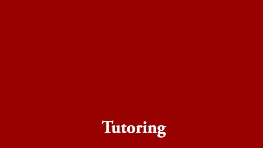 Tutoring