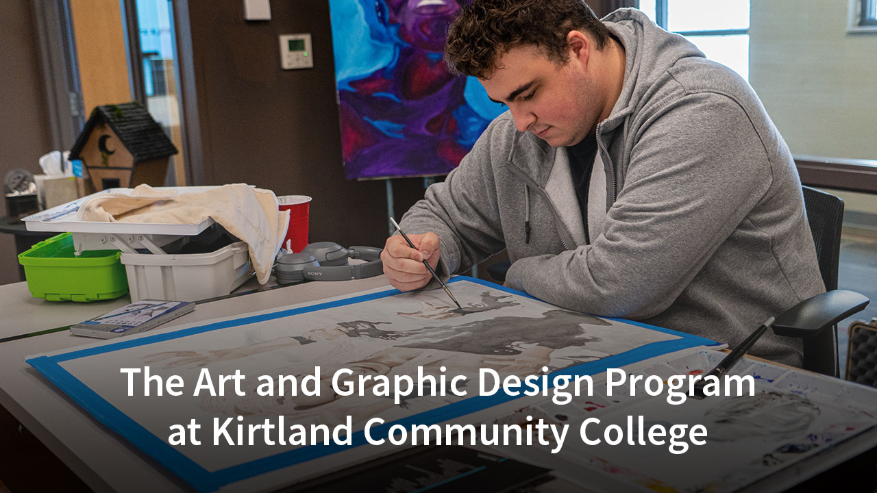 The Art and Graphic Design Program at Kirtland Community College video cover