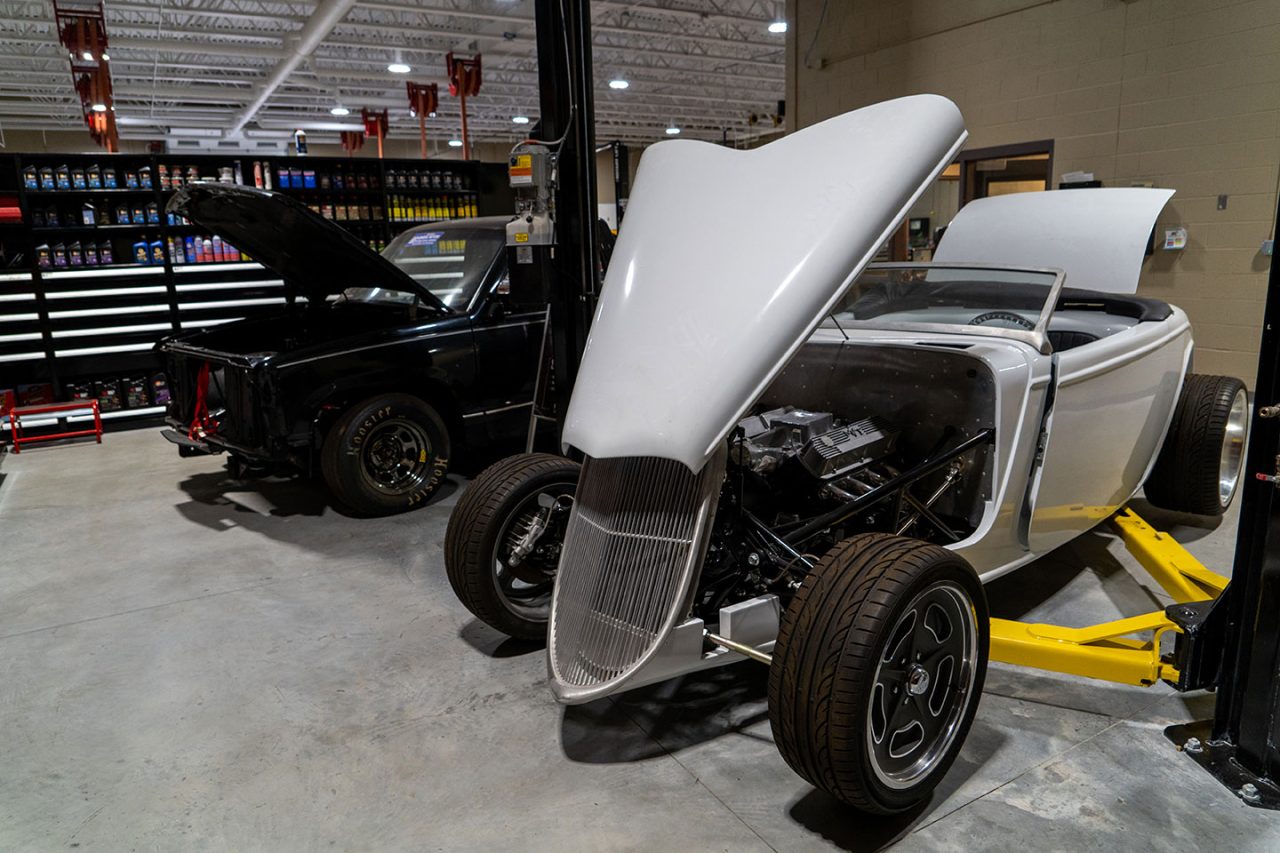 Building a hot rod car