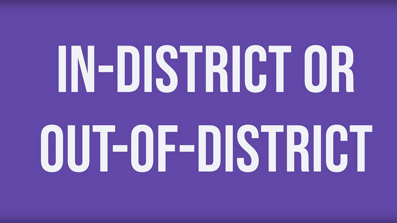 In District or Out of District video cover