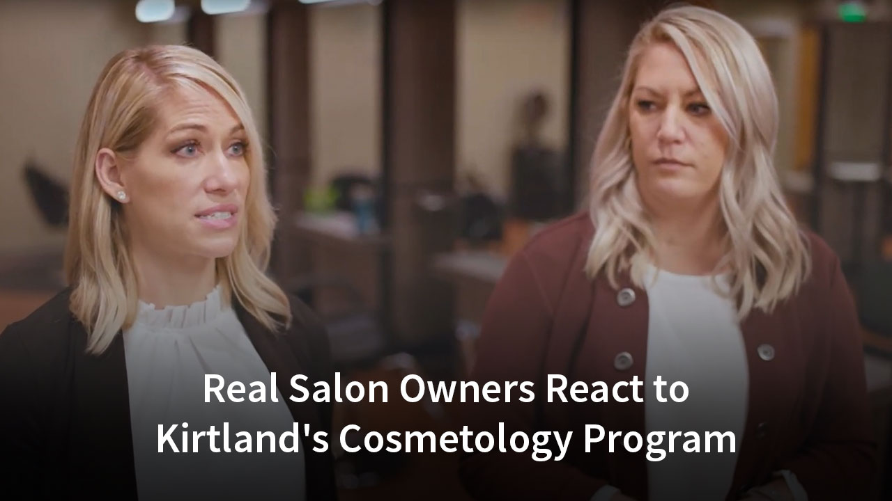 Real Salon Owners React to Kirtland's Cosmetology Program video cover