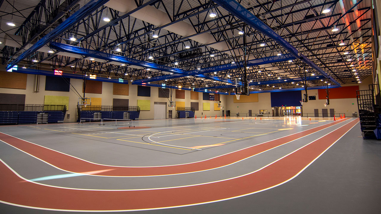 Take a walk around the track