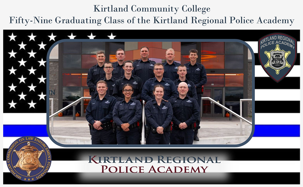Kirtland Regional Police Academy Class 59 commencement ceremony