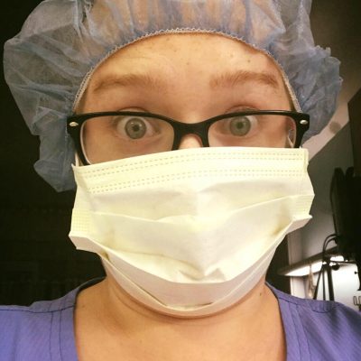 Mary Steele surgical face