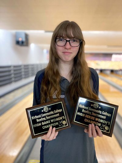 Anna Parks 1st place bowling